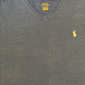 Large Blue Men’s Polo T-Shirt